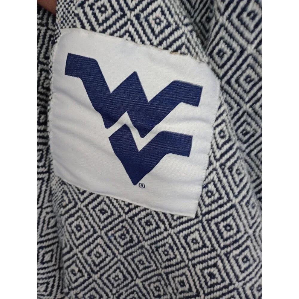 Logo Brands West Virginia WVU Mountaineers Dream Weave Throw Blanket